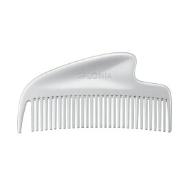 サロニア SALONIA グロッシーケア メタルカッサコーム ヘアブラシ くし コーム 静電気抑制 カッサ 頭皮 マッサージ ツヤ さらさら 美髪 摩擦レス 地肌ケア 持ち運び 母の日 ギフト プレゼント 誕生日 梅雨
