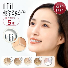 TFIT カバーアッププロコンシーラー 5色 選べる 01 ニュートラル / 02 ウォーム / 03 クール / 04 ダーク / B01 コレクター ベースメイク バーム 韓国コスメ 毛穴 シミ ニキビ跡 クリーム ファンデーション ティーフィット ときわ商会 B01 コレクター 数量限定