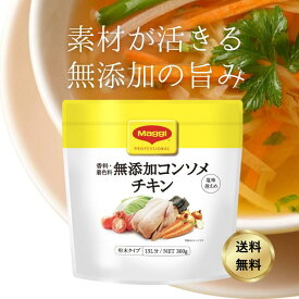 ネスレ マギー 無添加コンソメ チキン 300g コンソメ 顆粒 業務用 無添加 コンソメスープ 離乳食 粉末