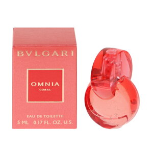 �u���K�� ���� ���f�B�[�X �I���j�A �R�[���� �~�j���� EDT�EBT 5ml ���� �t���O�����X �v���[���g ���蕨 �M�t�g OMNIA CORAL BVLGARI