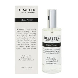 ディメーター 香水 DEMETER ブラックペッパー EDC・SP 120ml 【送料込み(沖縄・離島を除く)】【フレグランス ギフト プレゼント 誕生日 ユニセックス・男女共用】【BLACK PEPPER COLOGNE SPRAY】