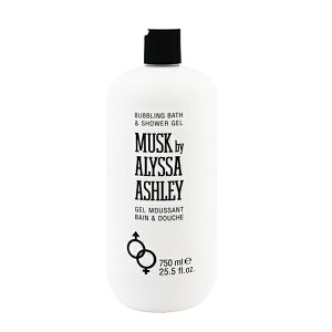 ATAVC XN oXV[WF 750ml (E) MUSK BY ALYSSA ASHLEY BUBBLING BATH  SHOWER GEL