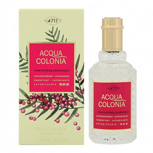  Y fB[X 4711 ANARjA sNybp[O[vt[c EDCESP 50ml (E)  tOX v[g 蕨 Mtg 4711 ACQUA COLONIA PINKPEPPER 