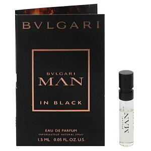   Y uK } CubN (`[uTv) EDPESP 1.5ml   tOX v[g 蕨 Mtg BVLGARI MAN IN BLACK