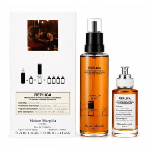 ���]�� �}���W�F�� ���� �����Y ���f�B�[�X ���v���J �W���Y�N���u �M�t�g�Z�b�g 30ml/100ml �������� ���� �t���O�����X �v���[���g ���蕨 �M�t�g REPLICA JAZZ CLUB GIFT SET MAISON MARGIELA