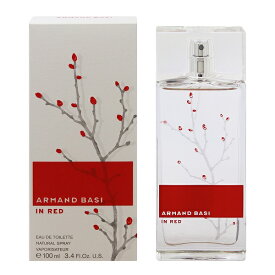 アルマンド バジ 香水 ARMAND BASI インレッド EDT・SP 100ml 【送料無料】【フレグランス ギフト プレゼント 誕生日 レディース・女性用】【IN RED EAU DE TOILETTE SPRAY】