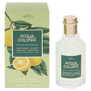  Y fB[X 4711 ANARjA YV_[Ebh (Ȃ) EDCESP 50ml (E)  tOX v[g 蕨 Mtg 4711 ACQUA COLONIA YUZU  CEDARWOOD
