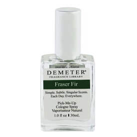 ディメーター 香水 DEMETER フレイザー ファー EDC・SP 30ml 【フレグランス ギフト プレゼント 誕生日 ユニセックス・男女共用】【FRASER FIR PICK ME UP COLOGNE SPRAY】