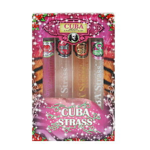  fB[X L[o 4VKbc XgX tH[E[} Zbg 35ml×4 (E)  tOX v[g 蕨 Mtg SET CUBA STRASS FOR WOMEN 4CIGARS