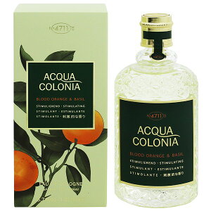  Y fB[X 4711 ANARjA ubhIWoW EDCESP 170ml   tOX v[g 蕨 Mtg 4711 ACQUA COLONIA BLOOD ORANGE  BASIL