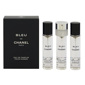 ���� �����Y �u���[ �h�D �V���l�� EDP �c�C�X�g (�Z�b�g) (���t�B��) 20ml×3 �������� ���� �t���O�����X �v���[���g ���蕨 �M�t�g BLEU DE CHANEL 3 TRAVEL REFILLS