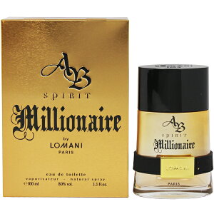 ���� LOMANI AB �X�s���b�g �~���I�l�A EDT�ESP 100ml �y��������(����E����������)�z�y�t���O�����X �M�t�g �v���[���g �a���� �����Y�E�j���p�z�yAB �X�s���b�g AB SPIRIT MILLIONAIRE EAU DE TOILETTE SPRAY