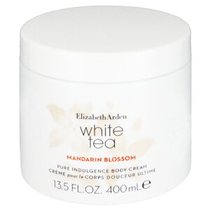 GUxXA[f zCgeB[ }_ubT {fBN[ 400ml (E) WHITE TEA MANDARIN BLOSSOM BODY CREME ELIZABETH ARDEN