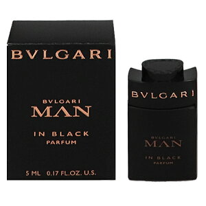  Y uK } CubN ~j PEBT 5ml (E)  tOX v[g 蕨 Mtg BVLGARI MAN IN BLACK PARFUM