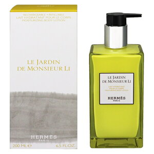 HERMES ̒ CX`CWO {fB[V 200ml y݁zytOX Mtg v[g a {fBPAzy̒ LE JARDIN DE MONSIEUR LI MOISTURIZING BODY LOTIONz