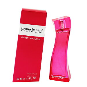 �u���[�m�o�i�[�j ���� ���f�B�[�X �s���A �E�[�}�� EDT�ESP 40ml ���� �t���O�����X �v���[���g ���蕨 �M�t�g PURE WOMAN BRUNO BANANI