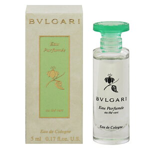 uK  Y fB[X I pt ~j (Ȃ) EDCEBT 5ml  tOX v[g 蕨 Mtg EAU PARFUMEE AU THE VERT BVLGARI