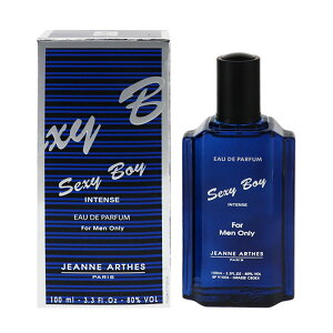WkAeX  Y ZNV[{[C CeX EDPESP 100ml  tOX v[g 蕨 Mtg SEXY BOY INTENSE FOR MEN ONLY JEANNE ARTHES
