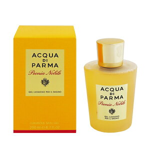 ACQUA DI PARMA yIjA m[r V[WF (Ȃ) 200ml y(E)zytOX Mtg v[g a EV[WFzyPEONIA NOBILE SHOWER GELz
