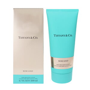 eBt@j[ [YS[h {fB[V 200ml  ROSE GOLD BODY LOTION TIFFANY