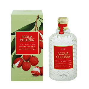 ���� �����Y ���f�B�[�X 4711 �A�N�A�R���j�A ���C�`���z���C�g�~���g EDC�ESP 170ml ��������(����E����������) �v���[���g ���蕨 �M�t�g 4711 ACQUA COLONIA LYCHEE �� WHITE MINT