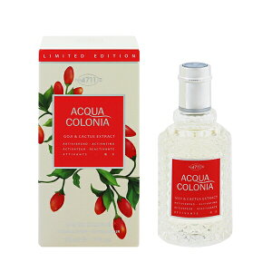 ���� �����Y ���f�B�[�X 4711 �A�N�A�R���j�A �S�W���J�N�^�X EDC�ESP 50ml �v���[���g ���蕨 �M�t�g 4711 ACQUA COLONIA GOJI �� CACTUS