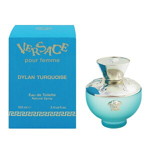 ���� ���f�B�[�X ���F���T�[�`�F �v�[���t�F�� �f�B�����^�[�R�C�Y EDT�ESP 100ml �������� ���� �t���O�����X �v���[���g ���蕨 �M�t�g VERSACE POUR FEMME DYLAN TURQUOISE