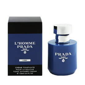 PRADA プラダ オム ロー シャワークリーム 100ml 【あす楽】【フレグランス ギフト プレゼント 誕生日 入浴料・シャワージェル】【L’HOMME PRADA L’EAU SHOWER CREAM】