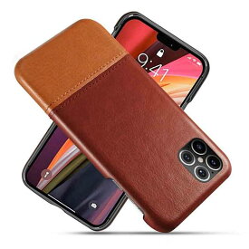 iPhone 12/12Pro ケース iPhone 12/12Pro Case iPhone 12/12pro スマホケース [カラー：ダークブラウン×ライトブラウン] 【送料無料】【電化製品 スマートフォン iPhoneケース】