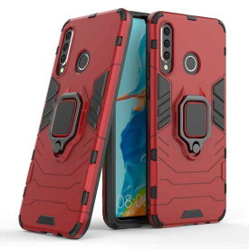 Huawei P30 Lite ケース Huawei P30 Lite Case Huawei P30 Lite 背面型 スタンド機能付き スマホケース [カラー：レッド] 【送料無料】【電化製品 スマートフォン iPhoneケース】