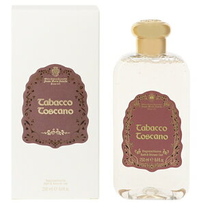 �T���^�E�}���A�E�m���F�b�� ���L�b�h�\�[�v �g�o�b�R�E�g�X�J�[�m (�v���X�`�b�N�{�g��) 250ml ��������(����E����������) TABACCO TOSCANO BATH GEL SANTA MARIA NOVELLA