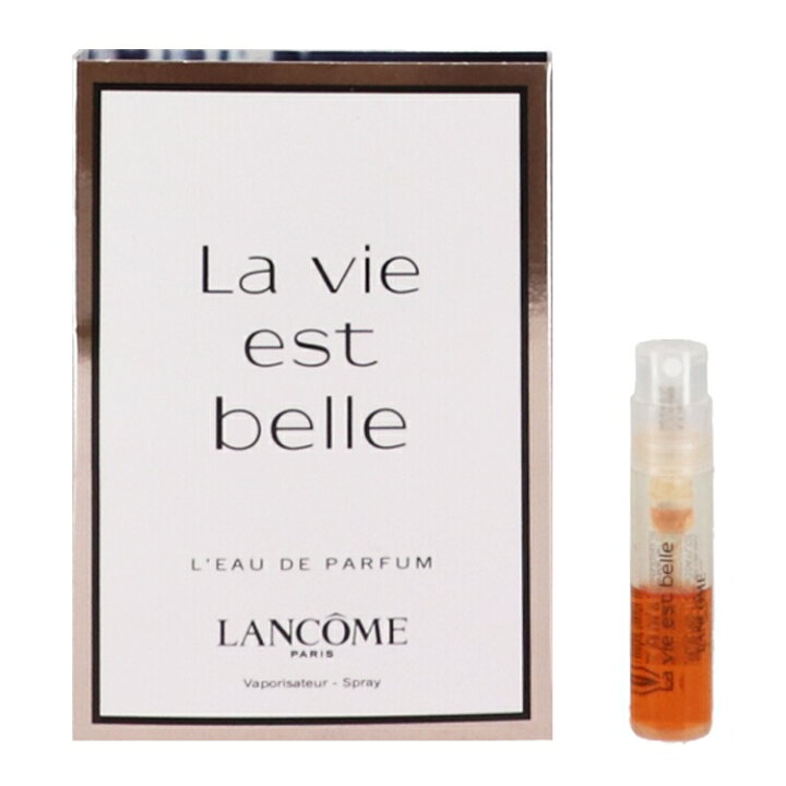 楽天市場】香水 LANCOME ラヴィエベル (チューブサンプル) EDP・SP 1.5 