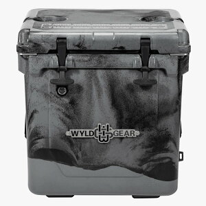 ���C���h�M�A WYLDGEAR �n�[�h�N�[���[ 25Q(24L) �u���b�N×�V���o�[ 24L #HC25-17SVBK �������� Hard Cooler 25Q Black��Silver WYLD GEAR