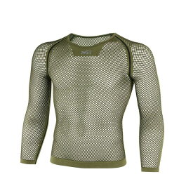 ミレー MILLET ドライナミック メッシュ 3/4 スリーブ クルー [サイズ：L/XL] [カラー：OLIVE] #MIV01356-8781-L-XL 【あす楽 送料無料】【スポーツ・アウトドア アウトドア ウェア】【DRYNAMIC MESH 3/4 SLEEVE CREW】