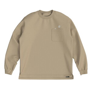 WbNEtXL JP |[ C |Pbg LS TVc(Y) M zCgybp[ #5030821-5154 (E) JP PAW IN POCKET LS T WHITE PEPPER JACK WOLFSKIN