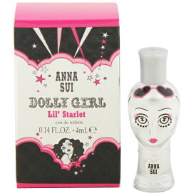 アナスイ 香水 ANNA SUI ドーリーガール リルスターレット ミニ香水 EDT・BT 4ml 【あす楽】【フレグランス ギフト プレゼント 誕生日 レディース・女性用】【ドーリーガール リルスターレット DOLLY GIRL LIL STARLET EAU DE TOILETTE】