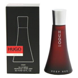 ヒューゴボス 香水 HUGO BOSS ディープレッド EDP・SP 50ml 【あす楽】【フレグランス ギフト プレゼント 誕生日 レディース・女性用】【ディープレッド DEEP RED FOR WOMEN EAU DE PARFUM SPRAY】