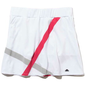 エレッセ ELLESSE コートラインスカート [サイズ：M] [カラー：ホワイト] #EW221352-W 【送料無料】【スポーツ・アウトドア その他雑貨 】【Court Line Skirt】