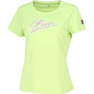 【在庫限り】 フィラ アップリケTシャツ（レディース) M ライトグリーン #VL2808-38 送料無料