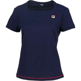 FILA ゲームシャツ(レディース) [サイズ：L] [カラー：フィラネイビー] #VL2847-20 【送料無料】【スポーツ・アウトドア テニス レディースウェア】