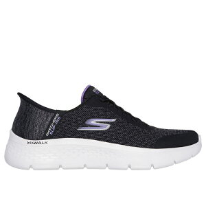 XPb`[Y XbvCY S[EH[N tbNX - PC[ (fB[X) 24.0cm ubN/x_[ #124842W-BKLV  Slip-ins GO WALK FLEX-KAYLEE SKECHERS