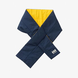 ヘリーハンセン HELLY HANSEN リバーシブルインサレーションマフラー（キッズ） [カラー：オーシャンネイビー×イエロー] [サイズ：H13cm×W100cm] #HAJ92356-OY 【あす楽 送料無料】【スポーツ・アウトドア アウトドア ウェア】【K Reversible Insulation Muffler】