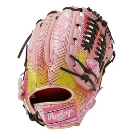 ローリングス RAWLINGS HOH GRAPHIC 2023 オールフィルダー用 一般軟式野球グラブ [サイズ11.5(LH右投用)] [カラー：スカーレット×ピンク] #GR3FHGN54G-SC/PK 【あす楽 送料無料】【スポーツ・アウトドア 野球・ソフトボール グローブ・ミット】