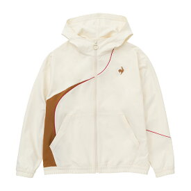 ルコックスポルティフ LE COQ SPORTIF 【池田エライザ着用】LCS Plume(プリューム) ジャケット (レディース) [カラー：ホワイト] [サイズ：S] #QMWWJF22-WH 2023FW【送料無料】【スポーツ・アウトドア スポーツウェア・アクセサリー ジャージ】