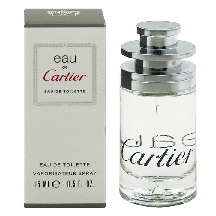 カルティエ　香水　eau de Cartier