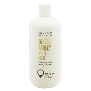 �A���T�A�V�����C �z���C�g���X�N �n���h���{�f�B ���C�X�`�����C�U�[ 500ml ��������(����E����������) ALYSSA ASHLEY WHITE MUSK HAND AND BODY MOISTURISER