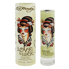 エド ハーディ 香水 ED HARDY ラブ＆ラック ウーマン EDP・SP 100ml 【あす楽】【フレグランス ギフト プレゼント 誕生日 レディース・女性用】【ラブ＆ラック LOVE ＆ LUCK EAU DE PARFUM SPRAY】