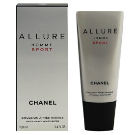CHANEL アリュール オム スポーツ アフターシェイヴ エマルジョン 100ml 【送料込み】【フレグランス ギフト プレゼント 誕生日 シェービング剤・アフターシェーブ】【アリュール オム スポーツ ALLURE HOMME SPORT AFTER MOISTURIZER】