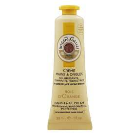 ロジェガレ ROGER＆GALLET オレンジ(ボワドランジュ) ハンド・ネイルクリーム N 30ml 【フレグランス ギフト プレゼント 誕生日 手・腕用】【オレンジ(ボワドランジュ) BOIS D’ORANGE HAND ＆ NAIL CREAM】