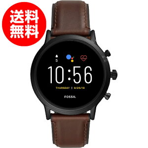 FOSSIL(フォッシル) 腕時計 タッチスクリーンスマートウォッチ ジェネレーション5 FTW4026 正規輸入品 ブラウン